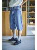 Orslow Super Dad Fit Shorts - Denim Used - Thumbnail 2
