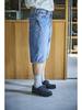 Orslow Super Dad Fit Shorts - Denim Used - Thumbnail 5