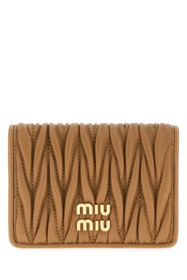 MIU MIU Wallet - Caramel