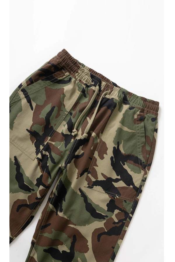 Service Works Drill Printed Chef Pants - Woodland