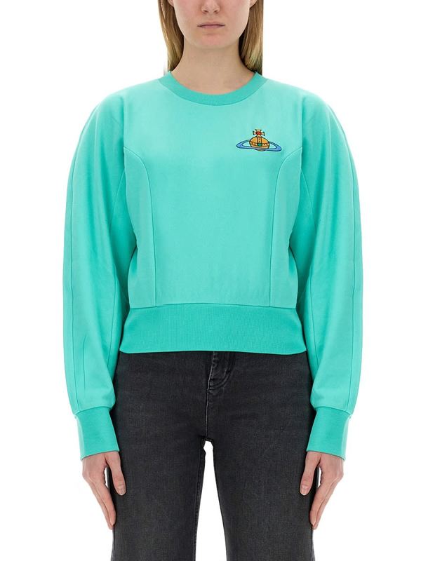 Vivienne Westwood Cynthia Sweatshirt - Azure Vivienne Westwood Cynthia Sweatshirt - Azure