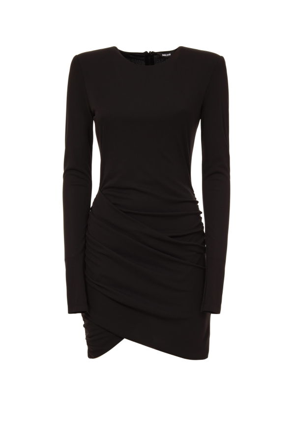 Roberto Cavalli Just Cavalli Long Sleeves Dress - Black
