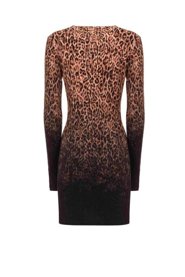 Roberto Cavalli Just Cavalli Dress Long Sleeves Dress - Beige