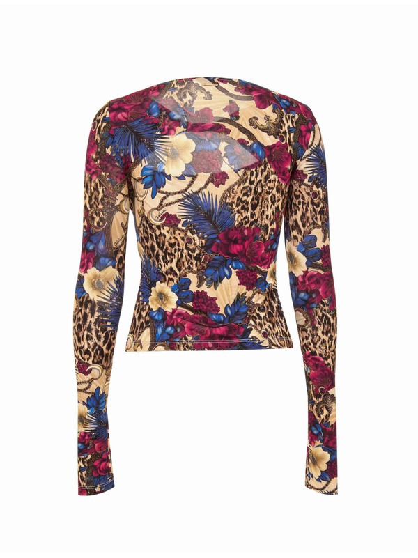Roberto Cavalli Just Cavalli Top With Long Sleeves - MultiColour