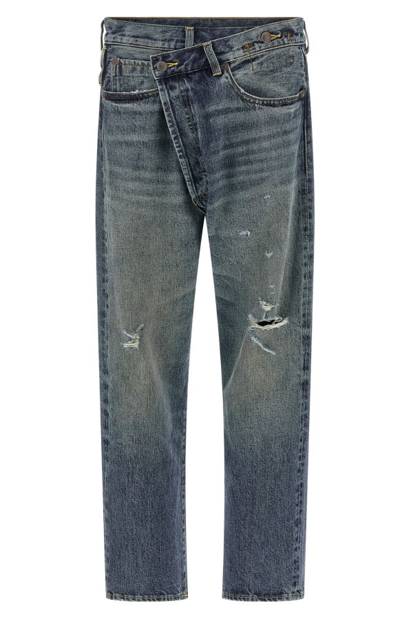 R13 Crossover Jeans - Blue