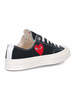 Comme des Garçons PLAY Chuck 70 Low Sneakers - Black - Thumbnail 4