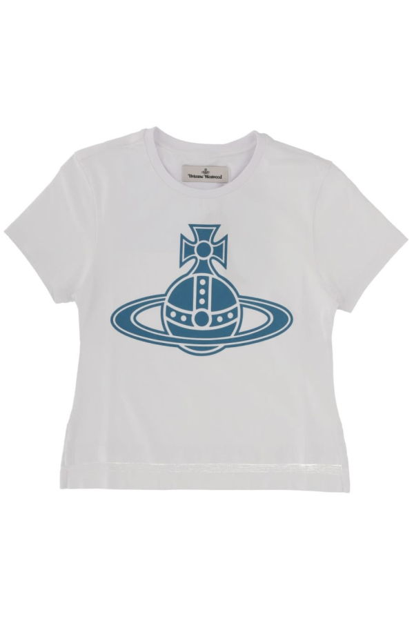 Vivienne Westwood Paris Orb Mini T-Shirt - White