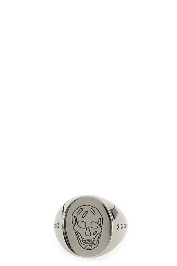 Alexander McQueen Signet Ring - Silver