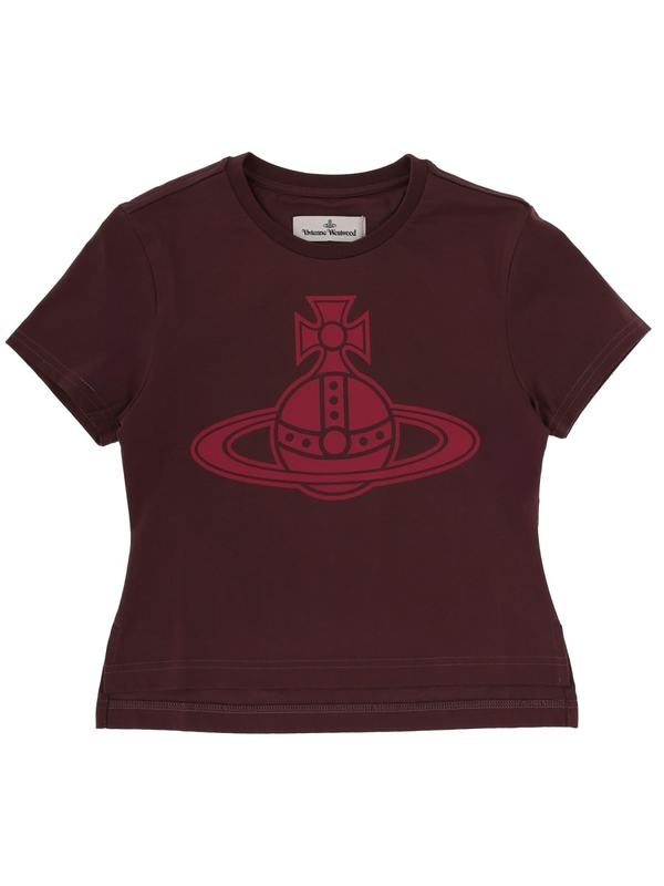 Vivienne Westwood Paris Orb Mini T-Shirt - Bordeaux
