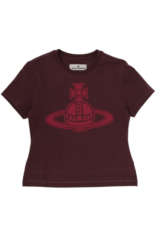 Vivienne Westwood Paris Orb Mini T-Shirt - Bordeaux