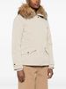 Woolrich Grace Fur Jacket - Beige - Thumbnail 3