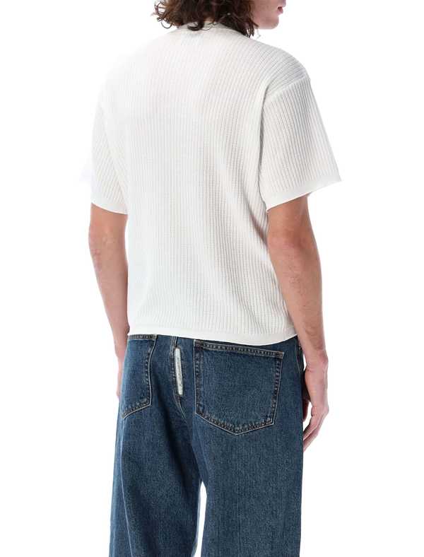 Magliano Waffle Tee - White