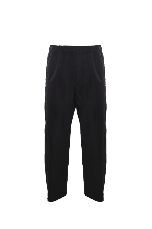 Alexander McQueen Cotton Trousers - Black
