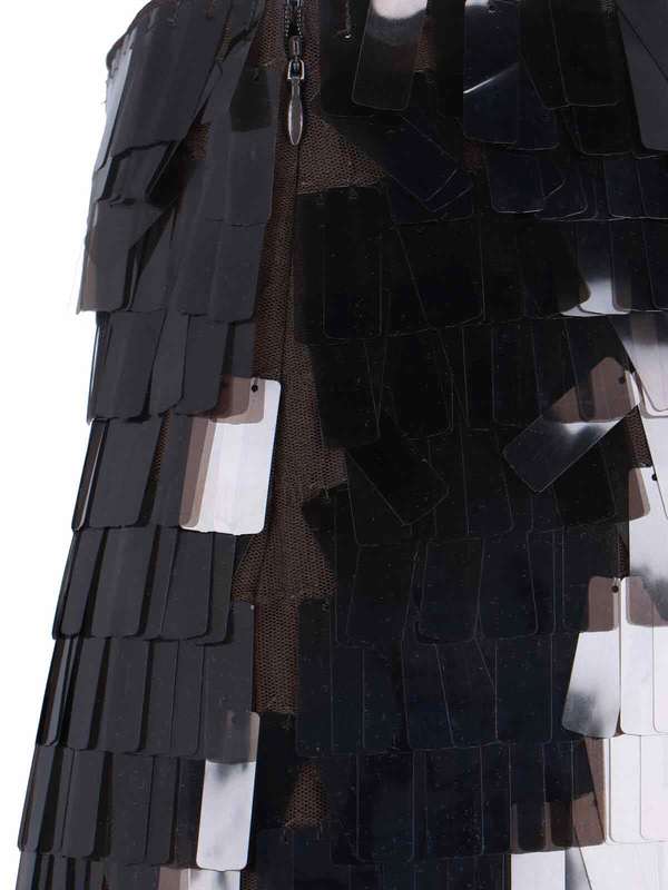 Staud Sequin Mini Skirt - Brown