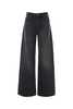 MARINE SERRE Black Denim Wide-Leg Jeans - Grigio - Thumbnail 1
