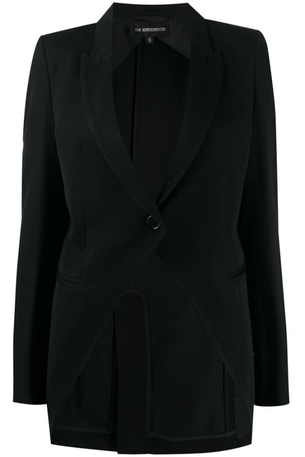 Ann Demeulemeester Outerwear Jacket - Black
