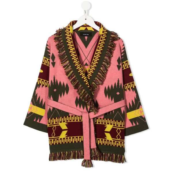 KIDS Alanui Sweater - Pink/Yellow