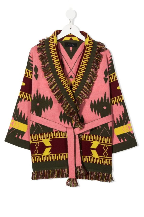 KIDS Alanui Sweater - Pink/Yellow