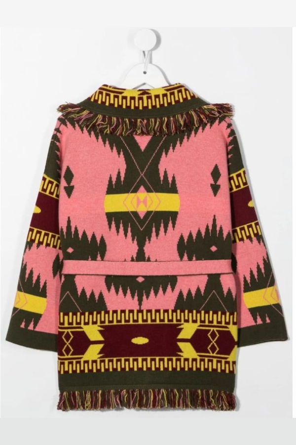 KIDS Alanui Sweater - Pink/Yellow