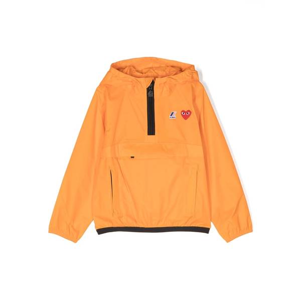 KIDS Comme des Garons PLAY Jacket - Orange
