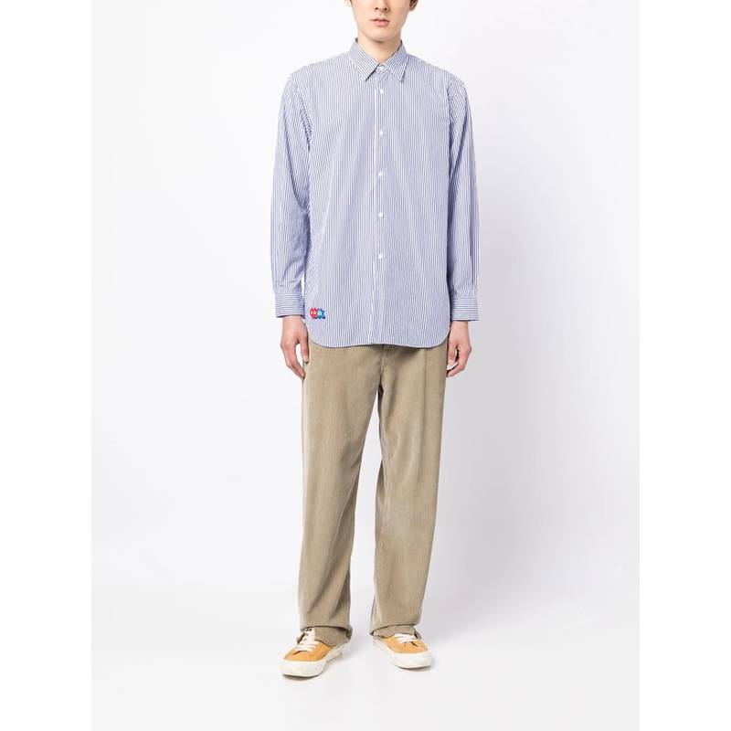 Comme des Garons PLAY Shirt - White/Blue