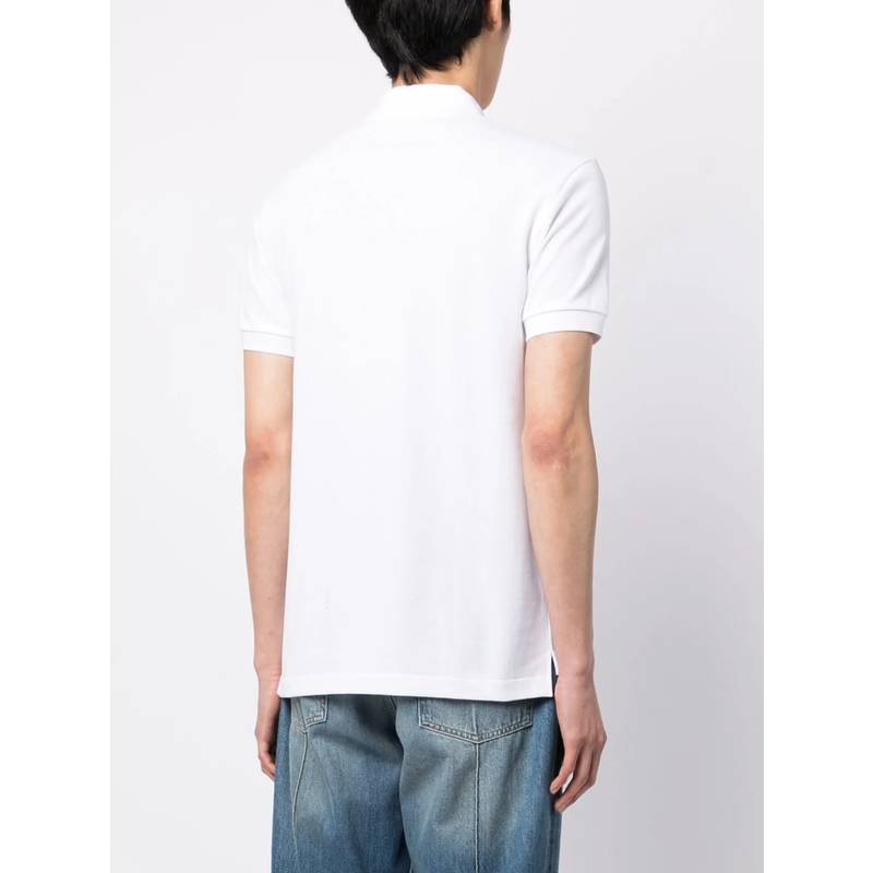 Comme des Garons PLAY Play Polo Shirt - White