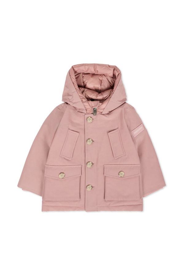 KIDS Woolrich My First No Fur Parka - Pink