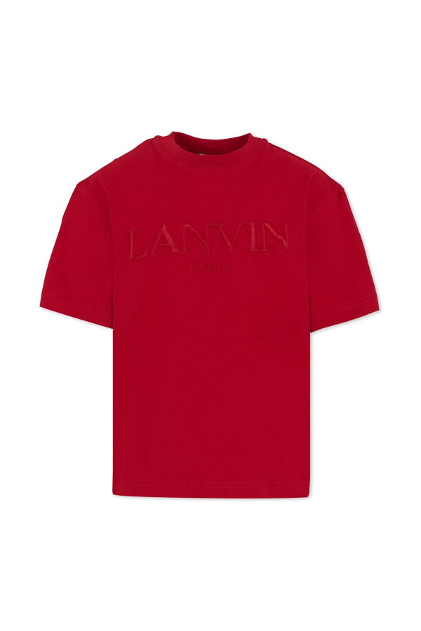KIDS Lanvin Logo T-shirt - Red