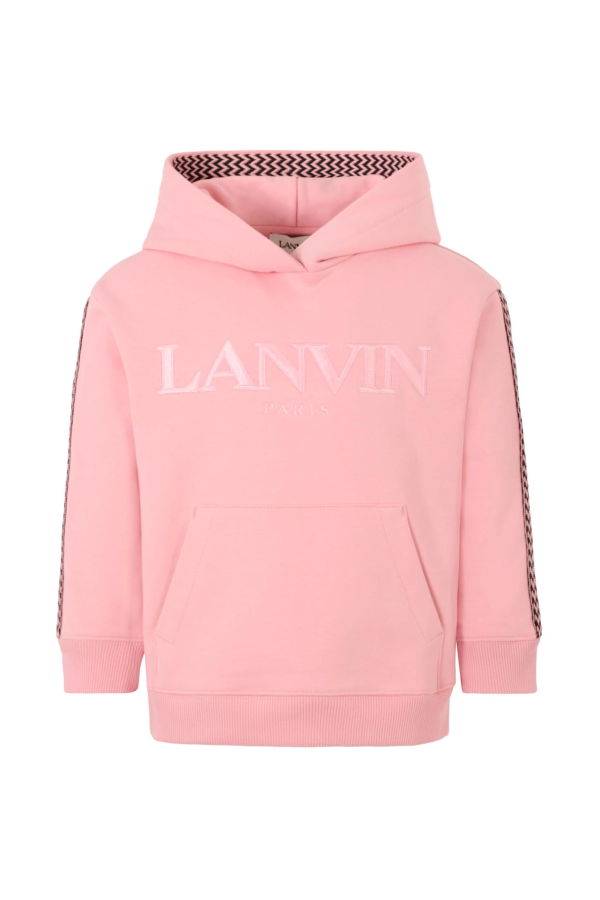 KIDS Lanvin Sweatshirt With Logo - Pink