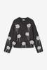 Ganni Flower Crochet Sweater - Thumbnail 1