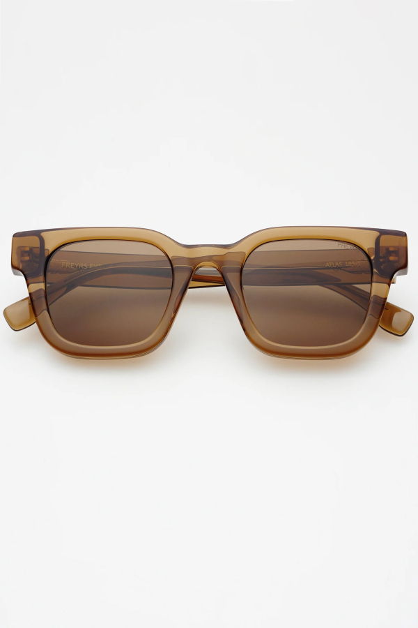 Freyrs Atlas Acetate Sunglasses - Brown