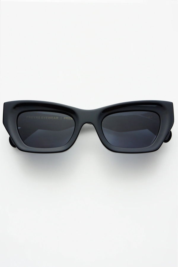 Freyrs Selina Cat Eye Sunglasses - Black