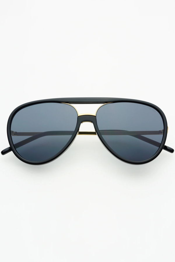 Freyrs Shay Aviator Sunglasses - Black