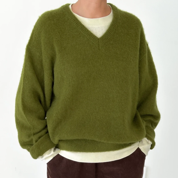 Le Bon Shoppe James Mohair Sweater - Leaf Le Bon Shoppe James Mohair Sweater - Leaf