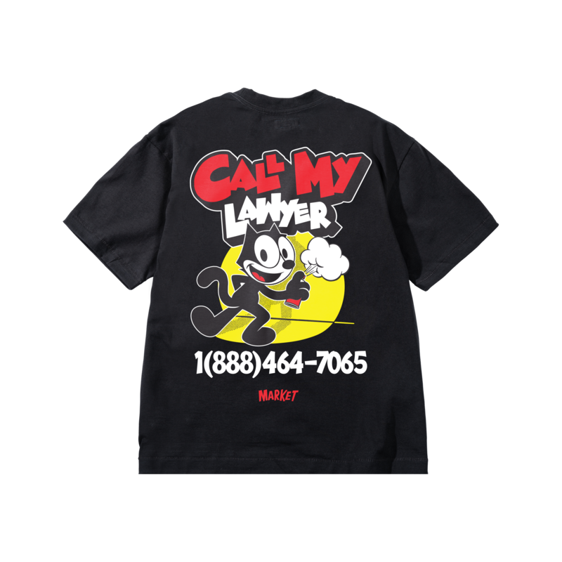 MARKET Felix The Cat Spray Paint Tee