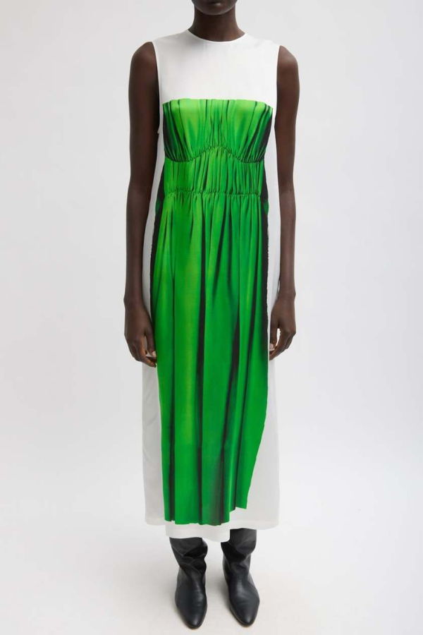 Tibi Trompe Loeil Dress