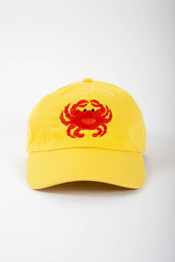 Gravel & Gold Crab Cap - Yellow