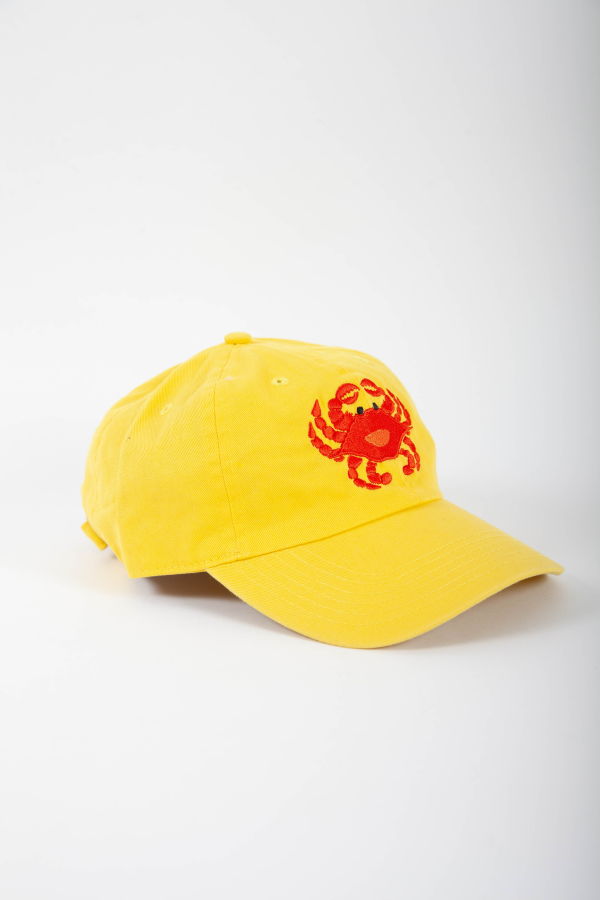 Gravel & Gold Crab Cap - Yellow