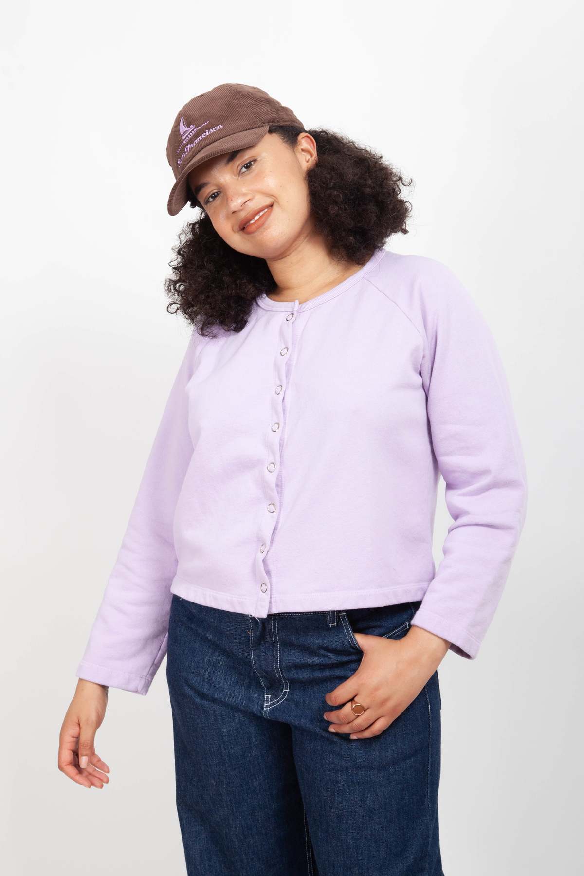 Gravel & Gold Sail Boat Corduroy Cap - Brown - Image 4 of 6