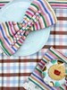 Archive New York Louisa Plaid Placemat - Thumbnail 3