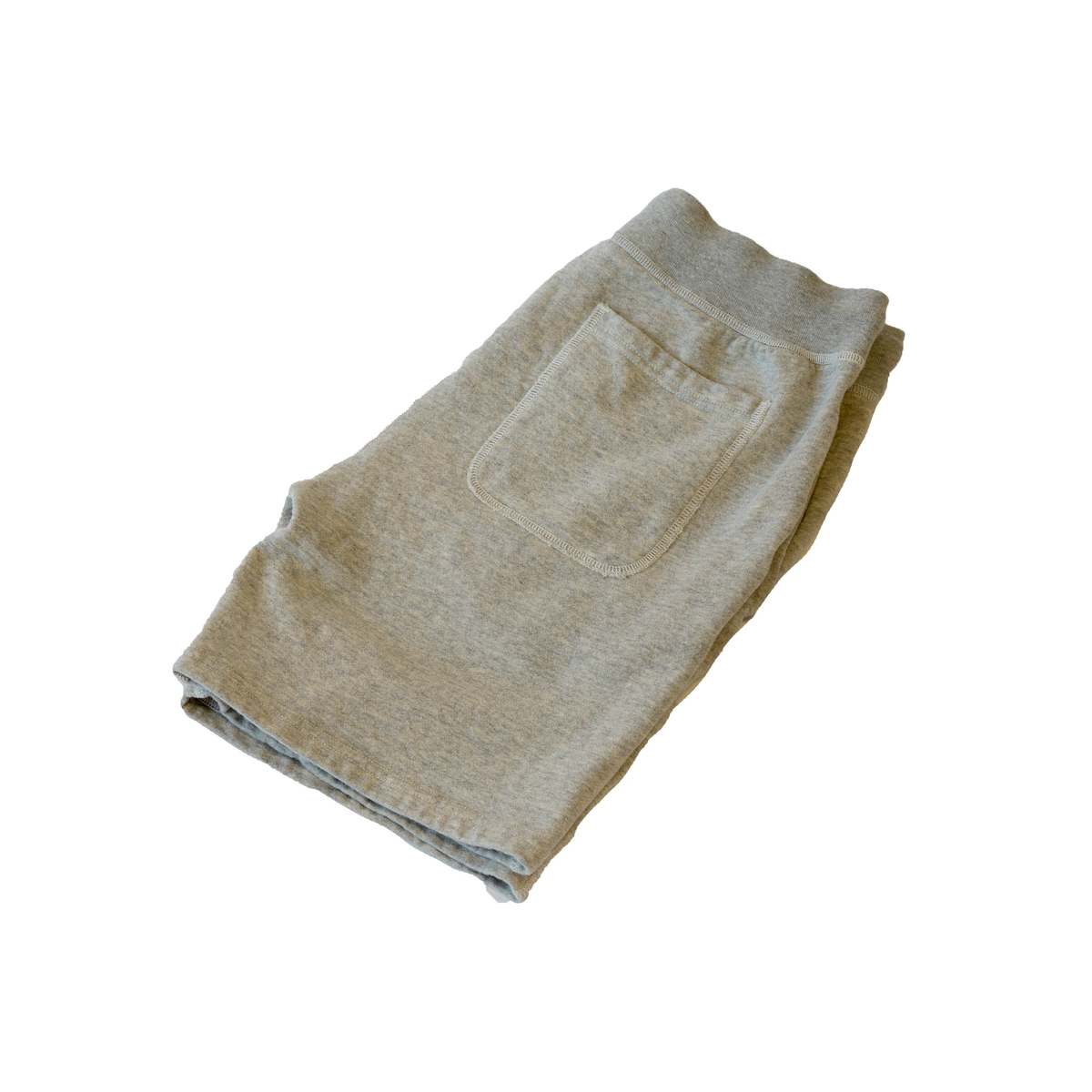 National Athletic Goods Gym Short Mock Twist Terry - Ash Grey - Image 5 of 7