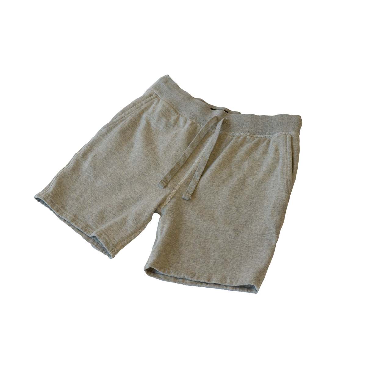 National Athletic Goods Gym Short Mock Twist Terry - Ash Grey - Image 6 of 7