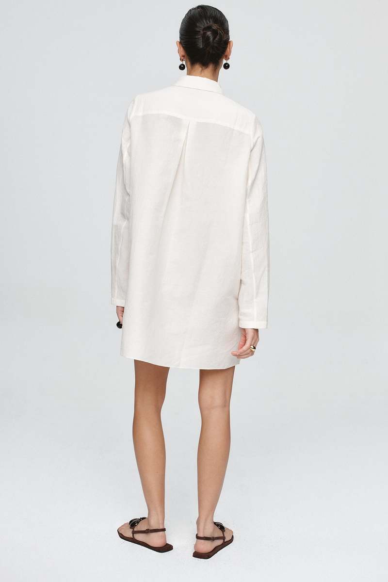 MARLE Anders Linen Shirt Dress