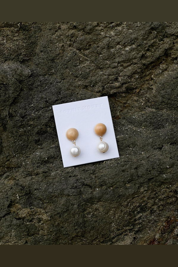 Sophie Monet Mini Cloud Drop Earrings