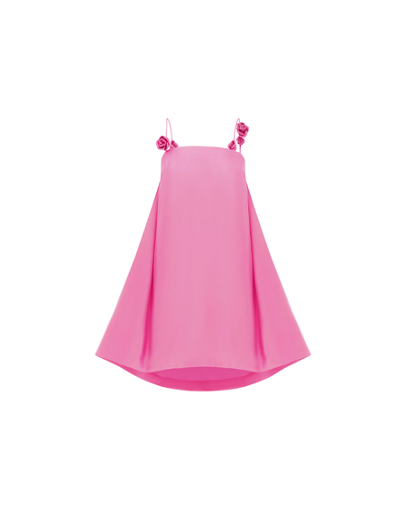 Leo Lin Blair Applique Mini Dress - Powder Blue | Garmentory