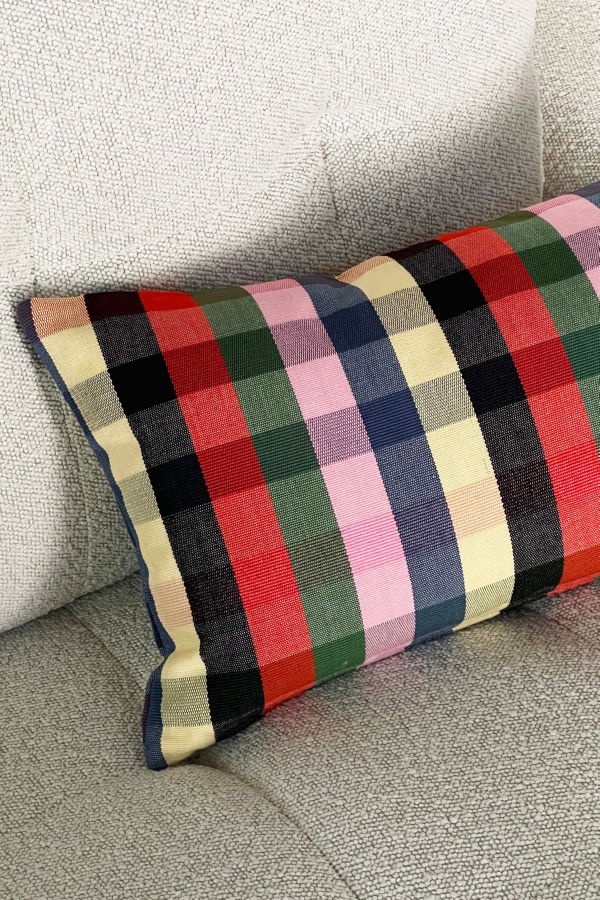 Archive New York Marta Plaid Pillow