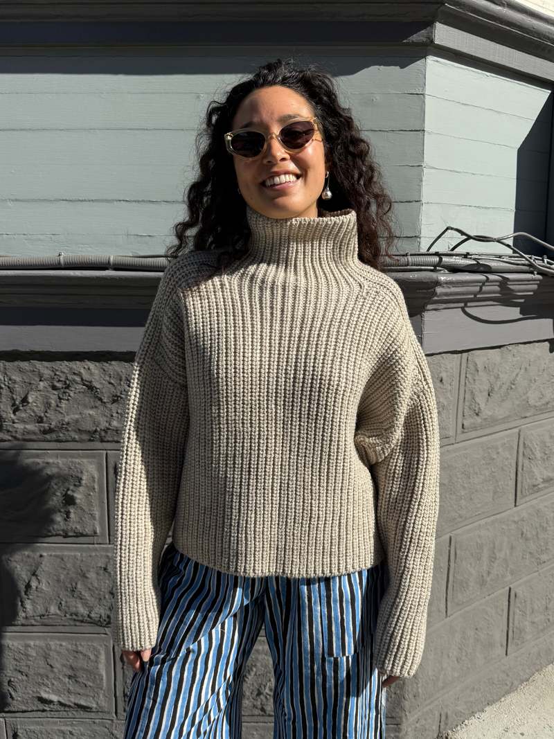 Happy French Gang Bruno Highland Wool Sweater