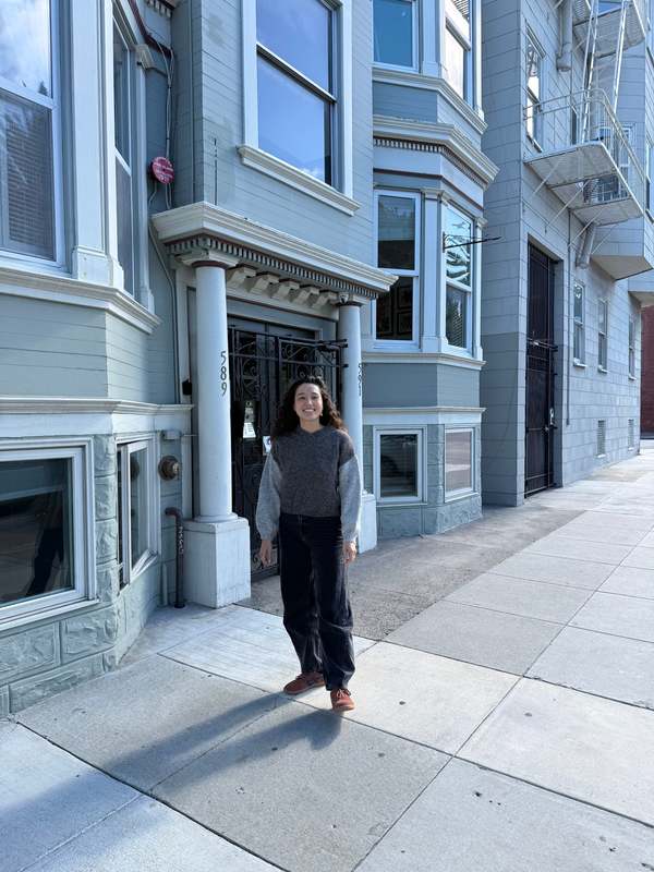 Happy French Gang Flix Sweater - Grey & Charcoal