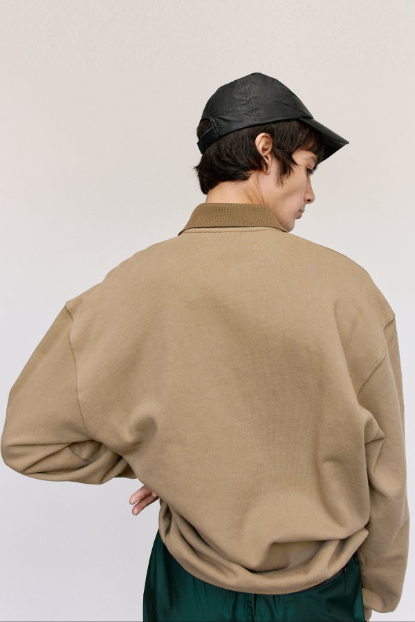 GR10K Cognac Cotton Colateral Polo