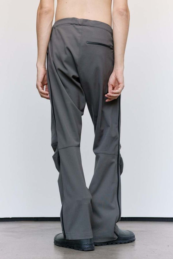 GR10K Washed Sage Wool Arc Pants